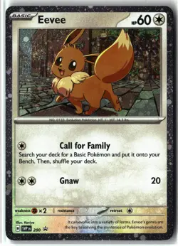 Eevee ⭐ 200 Holo Promo Scarlet & Violet 2023 Pokemon NM - Image 1