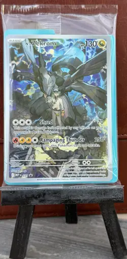Pokemon TCG N’s Zekrom SEALED Black Star Promo ME: Ascended Heroes 031 SEALED NM - Image 1