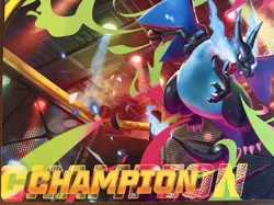 Mega Charizard X CHAMPION PLAYMAT Play Pokemon League Cup Pokemon TCG - Image 2
