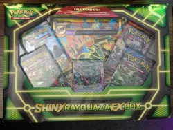Nintendo Pokemon TCG - XY Shiny Rayquaza EX Box Promo 2015 - {Sealed/Unopened} - Image 1