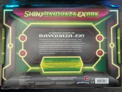 Nintendo Pokemon TCG - XY Shiny Rayquaza EX Box Promo 2015 - {Sealed/Unopened} - Image 3