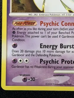 Gardevoir 8/127 Non-Holo Pokemon Platinum 2009 - Image 5
