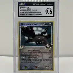 Pokemon Skarmory FB #83 Cross Holo Pokemon League CGC 9.5 - Image 1