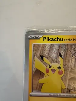 Pikachu At The Museum Pokemon X Natural History Museum Jumbo Promo - Sealed - Image 4