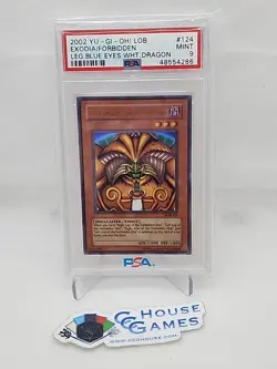 Exodia The Forbidden One LOB-124 PSA 9 Yu-Gi-Oh Graded LOB 2002 *CCGHouse* - Image 1