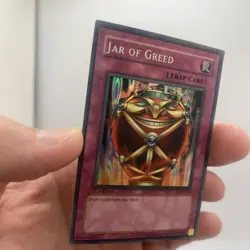 YU-GI-OH Jar of Greed - Trap - LON-047 - 1st Edition - Image 2