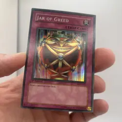 YU-GI-OH Jar of Greed - Trap - LON-047 - 1st Edition - Image 4