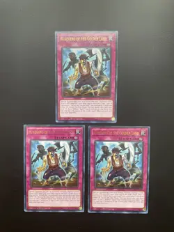 Yugioh Huaquero Of The Golden Land MGED-EN127 1st Edition Rare LP X3 - Image 1