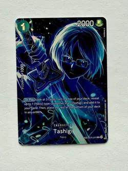 One Piece TCG English Tashigi SP OP06-050 - Excellent Condition - Image 1