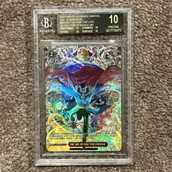 BGS 10 Black Label- Weiss Schwarz MARVEL Vol.2 MAR/S113-077MR MR DOCTOR STRANGE - Image 1