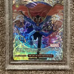 BGS 10 Black Label- Weiss Schwarz MARVEL Vol.2 MAR/S113-077MR MR DOCTOR STRANGE - Image 4