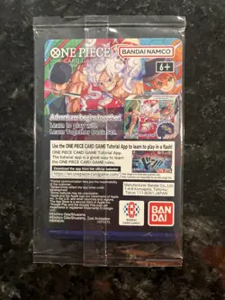 One Piece CCG Bandai Namco Monkey D. Luffy US Voyage Promo Holo Card P-055 - Image 2