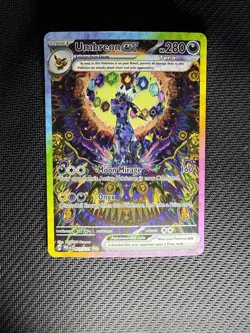 Pokemon TCG Prismatic Evolutions Umbreon EX Card 161/131 SIR MINT 💎 - Image 4