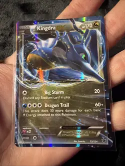 Kingdra EX 73/124 Ultra Rare XY - Fates Collide Pokemon Card - Image 3