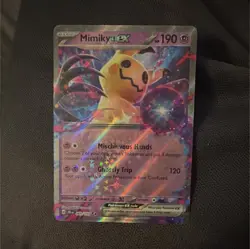 Mimikyu ex 069/159 SV09: Journey Together Double Rare Full Art Holo Pokemon Card - Image 1