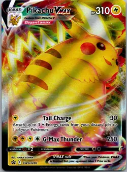 Pikachu VMAX SWSH286 SWSH: Sword & Shield Promo Cards Promo Holofoil NM - Image 1