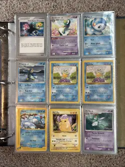 Mid Era/Vintage Pokemon Card Binder Collection WHOLE BINDER FULL - Image 1