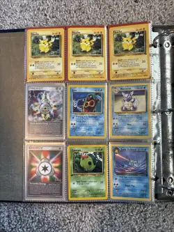 Mid Era/Vintage Pokemon Card Binder Collection WHOLE BINDER FULL - Image 2