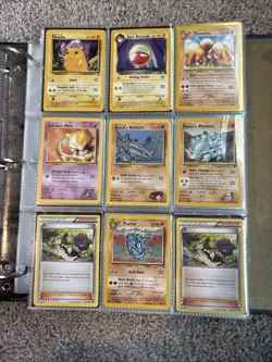 Mid Era/Vintage Pokemon Card Binder Collection WHOLE BINDER FULL - Image 5
