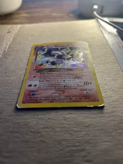 Pokemon Dark Houndoom Neo Destiny Holo Rare 7/105 Unlimited 60 HP English Card - Image 2