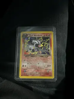 Pokemon Dark Houndoom Neo Destiny Holo Rare 7/105 Unlimited 60 HP English Card - Image 5