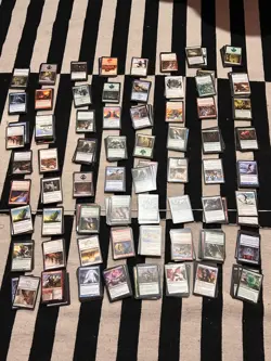 whole bunch of Magic The Gathering cards, IDK how many, wide range of condition. - Image 2