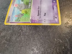 Pokemon TCG Spoink 76/107 EX Deoxys Stamped Reverse Holo Card - Image 4