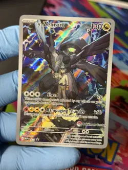 Pokemon TCG Ascended Heroes N’s Reshiram Zekrom Pokemon Center Promo Card NM! - Image 1