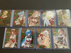 WES Goddess Story - Senpai Goddess Haven #4 SER Set - 9 Cards! - Serial #/666! - Image 1