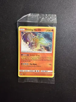 Pokemon Shining Ho-Oh SM70 Promo Card Sealed Pl - Image 1