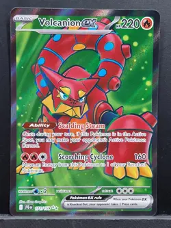 Pokemon TCG Volcanion EX Journey Together Ultra Rare Card 171/159 Near Mint - Image 1
