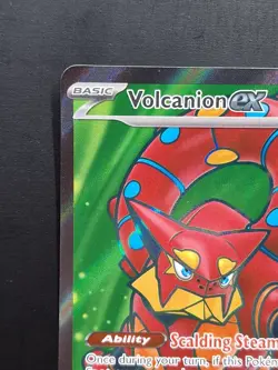 Pokemon TCG Volcanion EX Journey Together Ultra Rare Card 171/159 Near Mint - Image 2