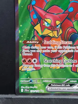 Pokemon TCG Volcanion EX Journey Together Ultra Rare Card 171/159 Near Mint - Image 4