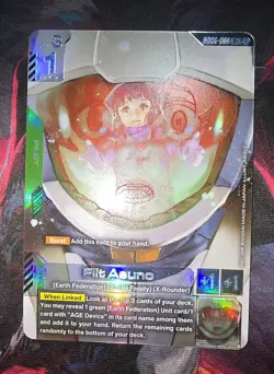 Gundam Card Game - Dual Impact - Flit Asuno R+ GD02-088 - Near Mint Foil - Image 1