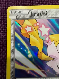 Pokemon TCG XY Roaring Skies Jirachi Holo Rare 42/108 LP - Image 5