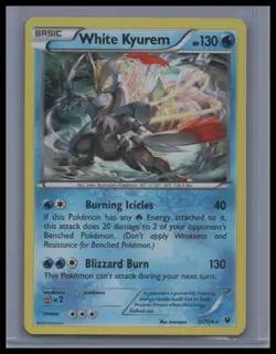 White Kyurem - Deck Exclusives # 021/124 NM Holo Pokemon TCG - Image 1