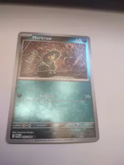 Pokemon Murkrow #057/094 English Phantasmal Flames Reverse Holo - Image 1
