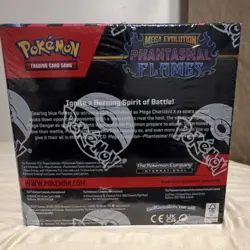 Pokemon Mega Evolution Phantasmal Flames Booster Box English 2025 - Image 4