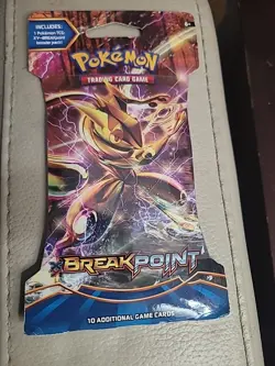 Pokemon TCG: XY Breakpoint Sleeved Booster Pack New Factory Sealed - Image 1