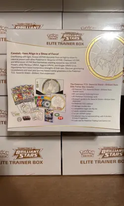 Pokemon TCG - Sword & Shield - Brilliant Stars Elite Trainer Box ETB - Sealed 820650850127 - Image 5