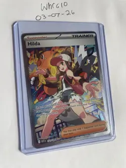 Pokemon TCG Hilda Full Art Illustration Rare Holo Sv: White Flare 171/086 - Image 1