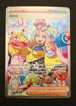 Iono 269/193 Paldea Evolved Special Illustration Rare NM Pokemon TCG - Image 1