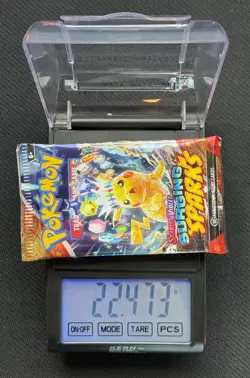Pokemon TCG Surging Sparks (SV08) Booster Pack Pikachu Art New & Sealed 22.47g - Image 3