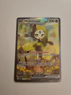 Meloetta ex - 167/086 - NM - Special Illustration Rare - Black Bolt - Pokemon - Image 1
