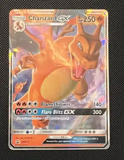 Charizard GX SM211 Sun & Moon Black Star Promo NM Pokemon TCG - Image 1