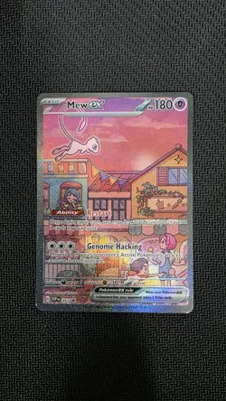 Pokemon TCG Mew EX 053 Scarlet & Violet Promo Holo Full Art NM Condition - Image 1