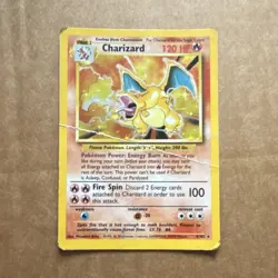 Pokemon Charizard Holo Rare 120 HP Base Set 4/102 Wizards 1999 Mitsuhiro Arita - Image 1