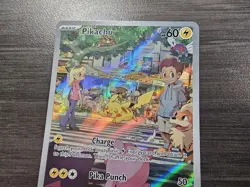 Pokemon Pikachu 173/165 Scarlet & Violet 151 Illustration Rare Full Art English - Image 3