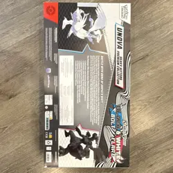 Pokemon Scarlet & Violet Black & White Bolt Flare Premium Collection Box Kyurem - Image 2