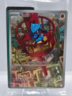 Riolu 010 Holofoil Promo Mega Evolution Promo Pokemon NM Sealed - Image 1